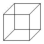 Necker Cube. 2kB